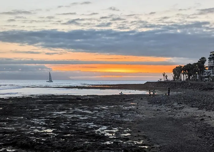 Modern Near Beach&pool Coastal Sunset Tenerife Адехе